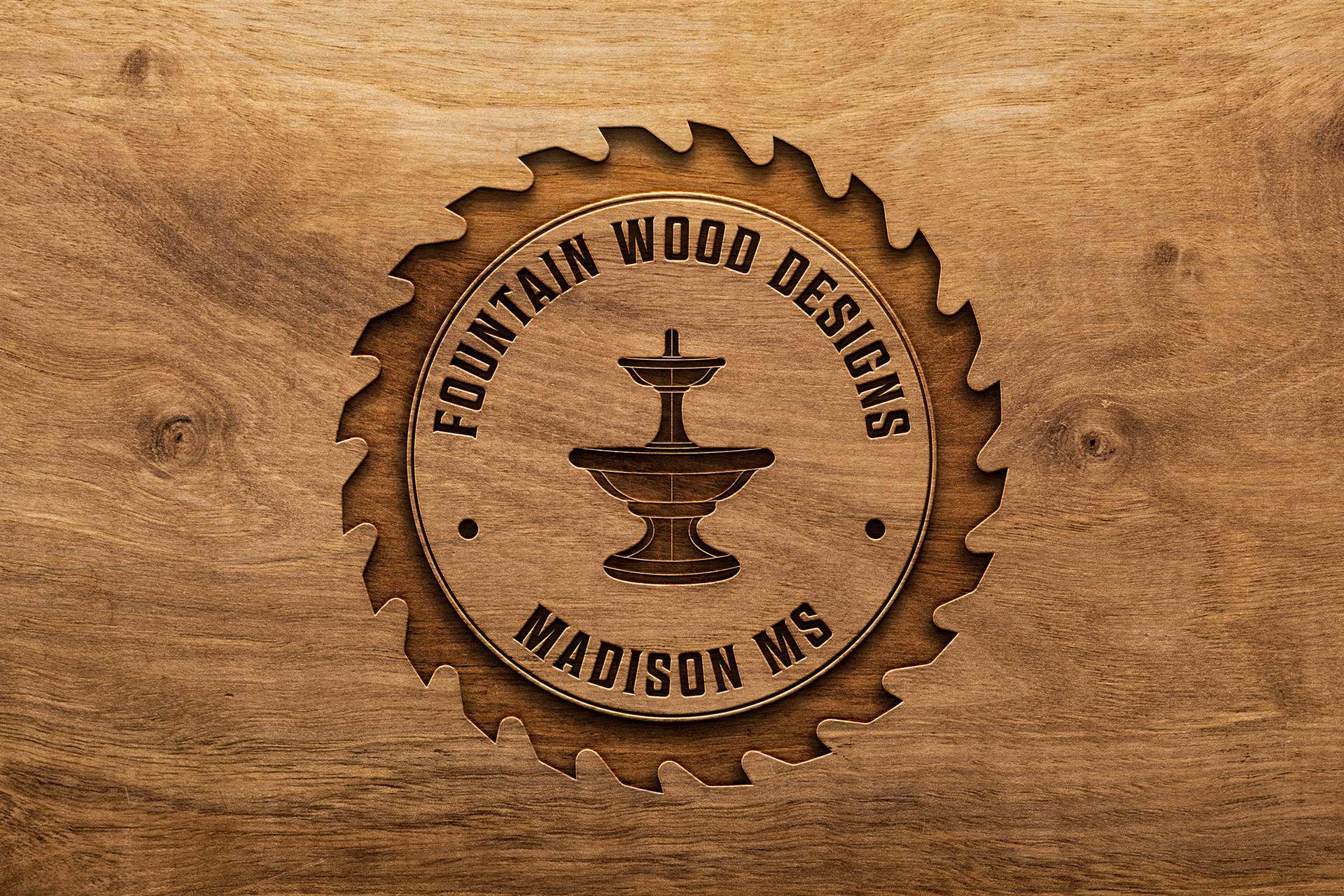Fountain Wood Designs Mockup