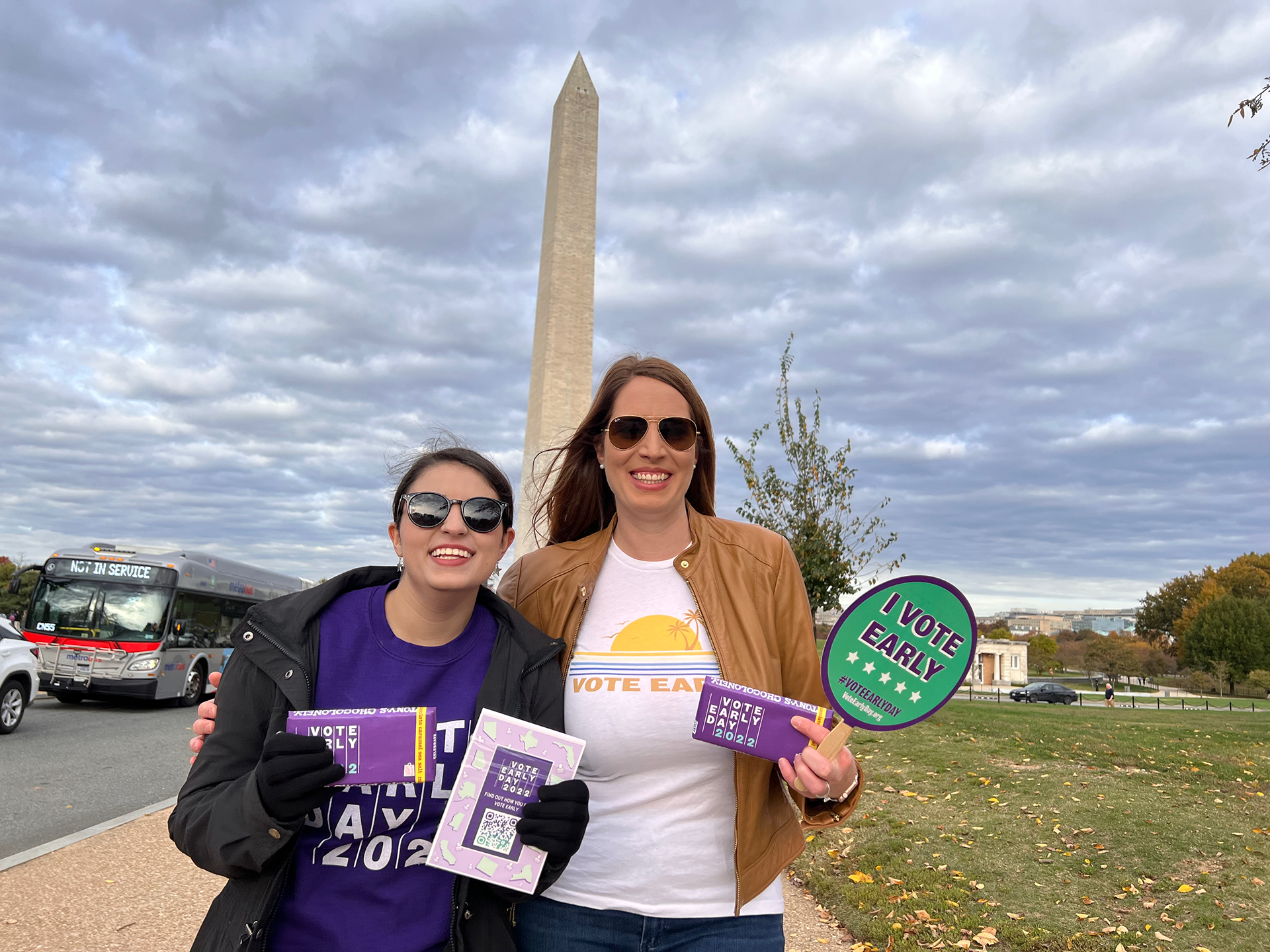 Vote Early Day Placards